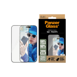 PanzerGlass Screen protector | Apple | iPhone 16 Pro | Glass | Transparent | Ultra-Wide Fit - Image 6