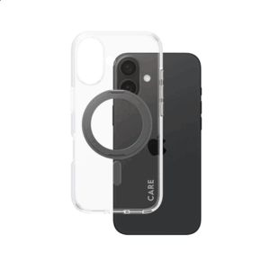 CARE Feature Case | Back cover | Apple | iPhone 16 | Recycled plastic | Transparent | MagSafe - Image 2
