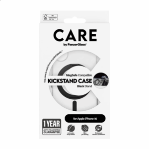 CARE Feature Case | Back cover | Apple | iPhone 16 | Recycled plastic | Transparent | MagSafe - Image 5