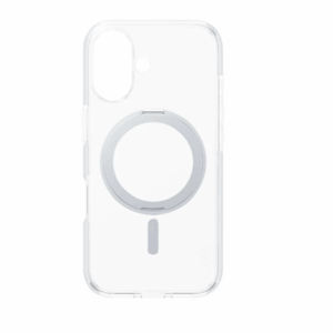 CARE Feature Case | Back cover | Apple | iPhone 16 | Recycled plastic | Silver | Kickstand & MagSafe