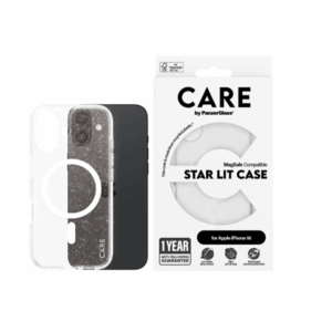 CARE Flagship Case | Back cover | Apple | iPhone 16 | Recycled plastic | White | Urban Combat Star Lit with MagSafe - Image 3