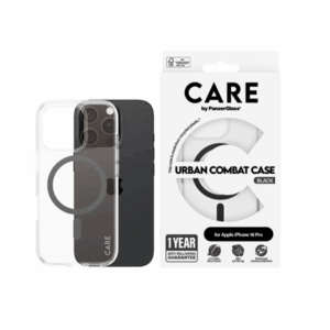 CARE Flagship Case | Back cover | Apple | iPhone 16 PRO | Recycled plastic | Black | MagSafe - Image 3