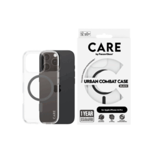 CARE Flagship Case | Back cover | Apple | iPhone 16 PRO | Recycled plastic | Black | MagSafe - Image 7