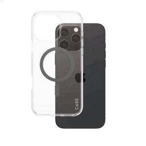 CARE Flagship Case | Back cover | Apple | iPhone 16 Pro Max | Recycled plastic | Transparent | MagSafe - Image 2