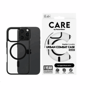 CARE Flagship Case | Back cover | Apple | iPhone 16 PRO | Recycled plastic | Black | MagSafe - Image 3