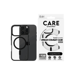 CARE Flagship Case | Back cover | Apple | iPhone 16 PRO | Recycled plastic | Black | MagSafe - Image 5