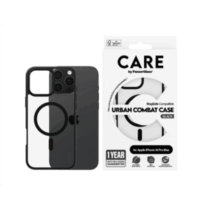 CARE Flagship Case | Back cover | Apple | iPhone 16 Pro Max | Recycled plastic | Black | MagSafe - Image 3
