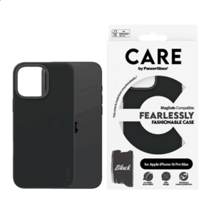 CARE Fashionable Case | Back cover | Apple | iPhone 16 Pro Max | Recycled plastic | Black | MagSafe - Image 3