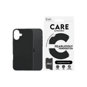 CARE by PanzerGlass Case Fashion | Back protection | Apple | iPhone 16 Plus | Recycled plastic | Black - Image 8