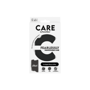CARE by PanzerGlass Case Fashion | Back protection | Apple | iPhone 16 Plus | Recycled plastic | Black - Image 9