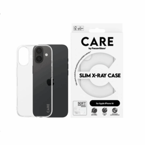 CARE Fashionable Case | Back cover | Apple | iPhone 16 | Recycled plastic | Transparent | X-Ray Soft Basic - Image 3