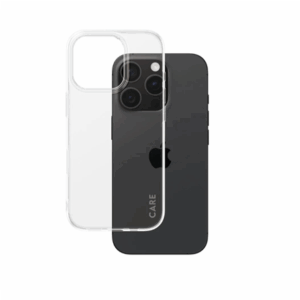 CARE Fashionable Case | Back cover | Apple | iPhone 16 PRO | Recycled plastic | Transparent | X-Ray Soft Basic - Image 2