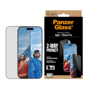 PanzerGlass Screen protector | Apple | iPhone 17 Pro | Glass | Transparent | Ultra-Wide Fit w. EasyAligner - Image 2