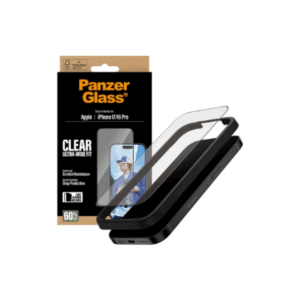 PanzerGlass Screen protector | Apple | iPhone 16 Pro/iPhone 17 | Glass | Transparent | Ultra-Wide Fit w. EasyAligner - Image 11
