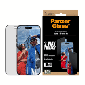 PanzerGlass Screen protector | Apple | iPhone Air | Glass | Transparent | Ultra-Wide Fit w. EasyAligner - Image 2