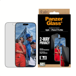 PanzerGlass Screen protector | Apple | iPhone 17 Pro Max | Glass | Transparent | Ultra-Wide Fit w. EasyAligner - Image 2