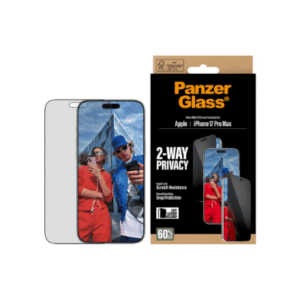 PanzerGlass Screen protector | Apple | iPhone 17 Pro Max | Glass | Transparent | Ultra-Wide Fit w. EasyAligner - Image 7