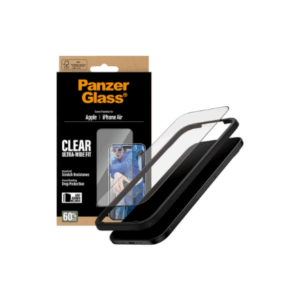PanzerGlass Screen protector | Apple | iPhone Air | Glass | Transparent | Ultra-Wide Fit w. EasyAligner - Image 10