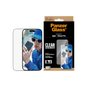 PanzerGlass Screen protector | Apple | iPhone 17 Pro | Glass | Transparent | Ultra-Wide Fit w. EasyAligner - Image 11