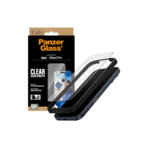PanzerGlass Screen protector | Apple | iPhone 17 Pro | Glass | Transparent | Ultra-Wide Fit w. EasyAligner - Image 9