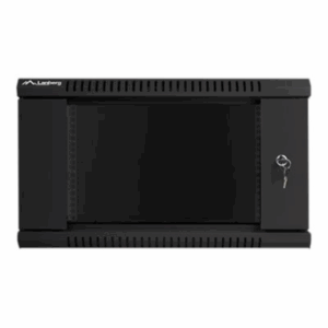 Lanberg | Rack cabinet 19" wall-mount 6U/600x600 (flat pack) | WF01-6606-10B | Black - Image 3
