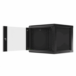Lanberg | Rack cabinet 19" wall-mount 9U/600x600 (flat pack) V2 | WF01-6609-10B | Black - Image 6