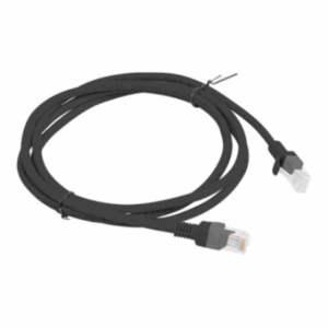 Lanberg | Patch cable - CAT 5e | RJ-45 - male | RJ-45 - male | 1.5 m | Black | Black - Image 2