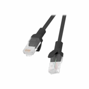 Lanberg | Patch cable - CAT 5e | RJ-45 - male | RJ-45 - male | 1.5 m | Black | Black - Image 3