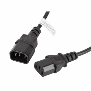 Lanberg | IEC 320 C13 to C14 Cable | CA-C13E-10CC-0018-BK - Image 2