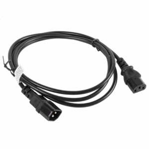 Lanberg | IEC 320 C13 to C14 Cable | CA-C13E-10CC-0018-BK - Image 4