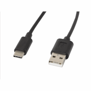 Lanberg CA-USBO-10CC-0018-BK USB kabelis USB 2.0 1,8 m USB A USB C Juoda - Image 3