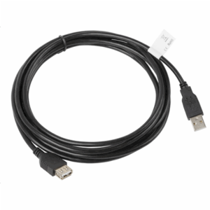 Lanberg USB-A 2.0 Cable, 3 m | CA-USBE-10CC-0030-BK | USB Type-A to USB Type-A - Image 3