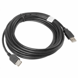 Lanberg Lanberg USB-A 2.0 Cable, 5 m | CA-USBE-10CC-0050-BK | USB Type-A to USB Type-A - Image 3