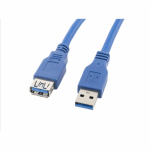Lanberg USB-A 3.0 Cable, 3 m | CA-US3E-10CC-0030-B | USB Type-A to USB Type-A - Image 2