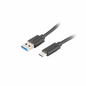 Lanberg CA-USBO-31CU-0018-BK USB kabelis 1,8 m USB 3.2 Gen 1 (3.1 Gen 1) USB C USB A Juoda - Image 3