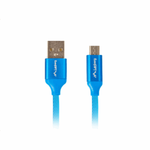LANBERG CABLE USB 2.0 MICRO-B (M) - A (M) 1M QC - Image 4