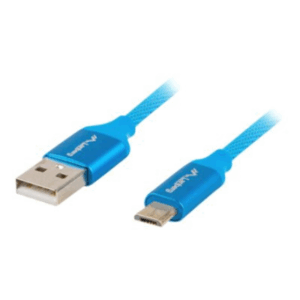 LANBERG CABLE USB 2.0 MICRO-B (M) - A (M) 1M QC - Image 5