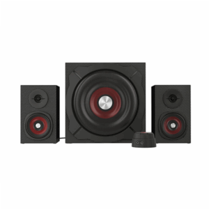 GENESIS Helium 610BT Computer Speakers, Wired, Bluetooth, Black | Genesis | Helium 610BT | Bluetooth | Red/Black | Computer Speakers - Image 2