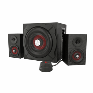 GENESIS Helium 610BT Computer Speakers, Wired, Bluetooth, Black | Genesis | Helium 610BT | Bluetooth | Red/Black | Computer Speakers - Image 5
