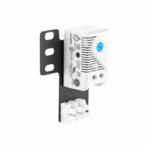 Lanberg Closed-loop thermostat 10A for rack cabinets with 19" ear and terminal block | AK-1505-S | Gray - Image 4