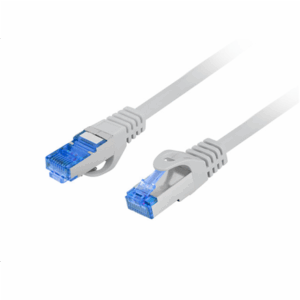 Lanberg | Patchcord Cat.6A S/FTP LSZH CCA Fluke Passed | PCF6A-10CC-2000-S | 20 m | Grey - Image 3