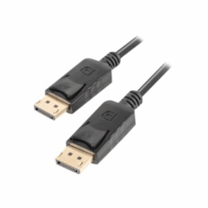 Lanberg DisplayPort Cable 19 Pin V1.2 4K | CA-DPDP-10CC-0005-BK | DisplayPort to DisplayPort - Image 3