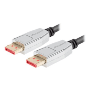 Lanberg DisplayPort M/M Cable 20 PIN V1.4 8K 60HZ | CA-DPDP-20CU-0010-BK | 1 m - Image 4