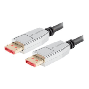 Lanberg DisplayPort M/M Cable 20 PIN V1.4 8K 60HZ | CA-DPDP-20CU-0010-BK | 1 m - Image 6