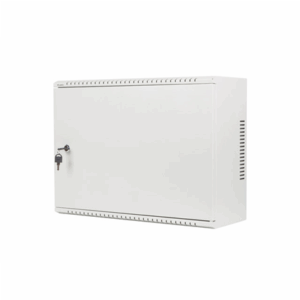 Lanberg | Rack cabinet 19" wall-mount 4U+3U/540x200 low-profile | WAF1-5203-04-00S | Grey - Image 2