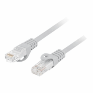 Lanberg | Patchcord Cat.6 UTP LSZH CU | PCU6-10CU-0100-S | 1 m | Grey - Image 2
