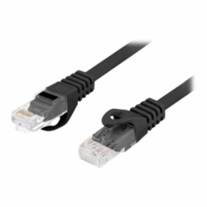 Lanberg | Patchcord Cat.6 UTP LSZH CU | PCU6-10CU-0050-BK | 0.5 m | Black - Image 5