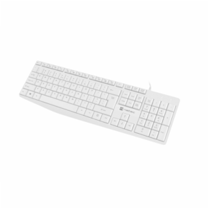 Natec | Klaviatūra | Nautilus NKL-1951 | Klaviatūra | Wired | US | White | USB Type-A | 390 g