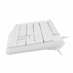 Natec | Klaviatūra | Nautilus NKL-1951 | Klaviatūra | Wired | US | White | USB Type-A | 390 g - Image 3
