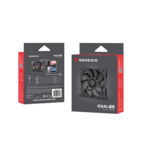 Genesis | Oxal 120 | Black | Case fan - Image 4